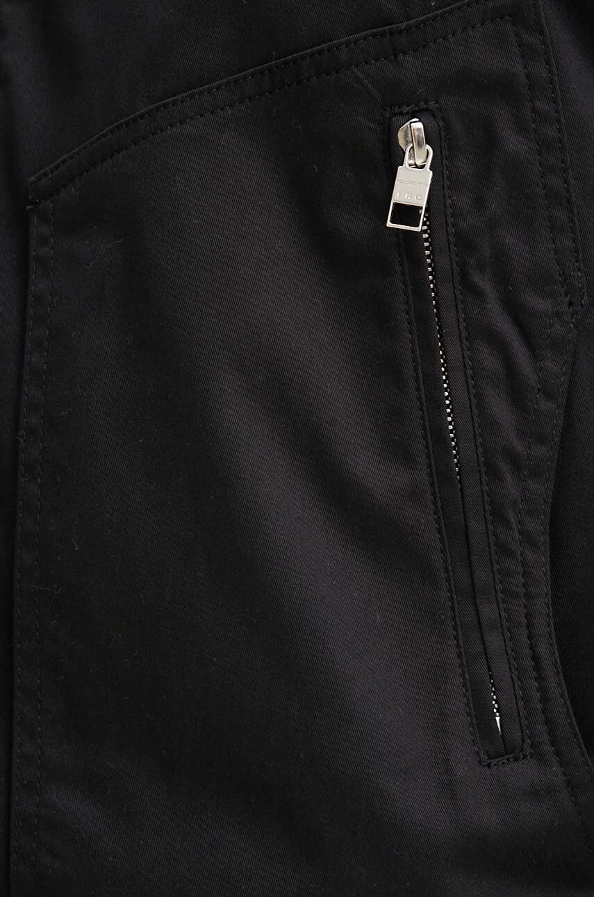 Βαμβακερό σακάκι IRO χρώμα: μαύρο, MP137CLOONY φωτογραφία