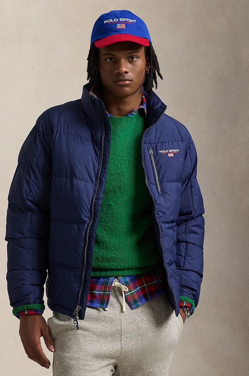 

Яке Polo Ralph Lauren в тъмносиньо зимен модел 710961163, Тъмносин