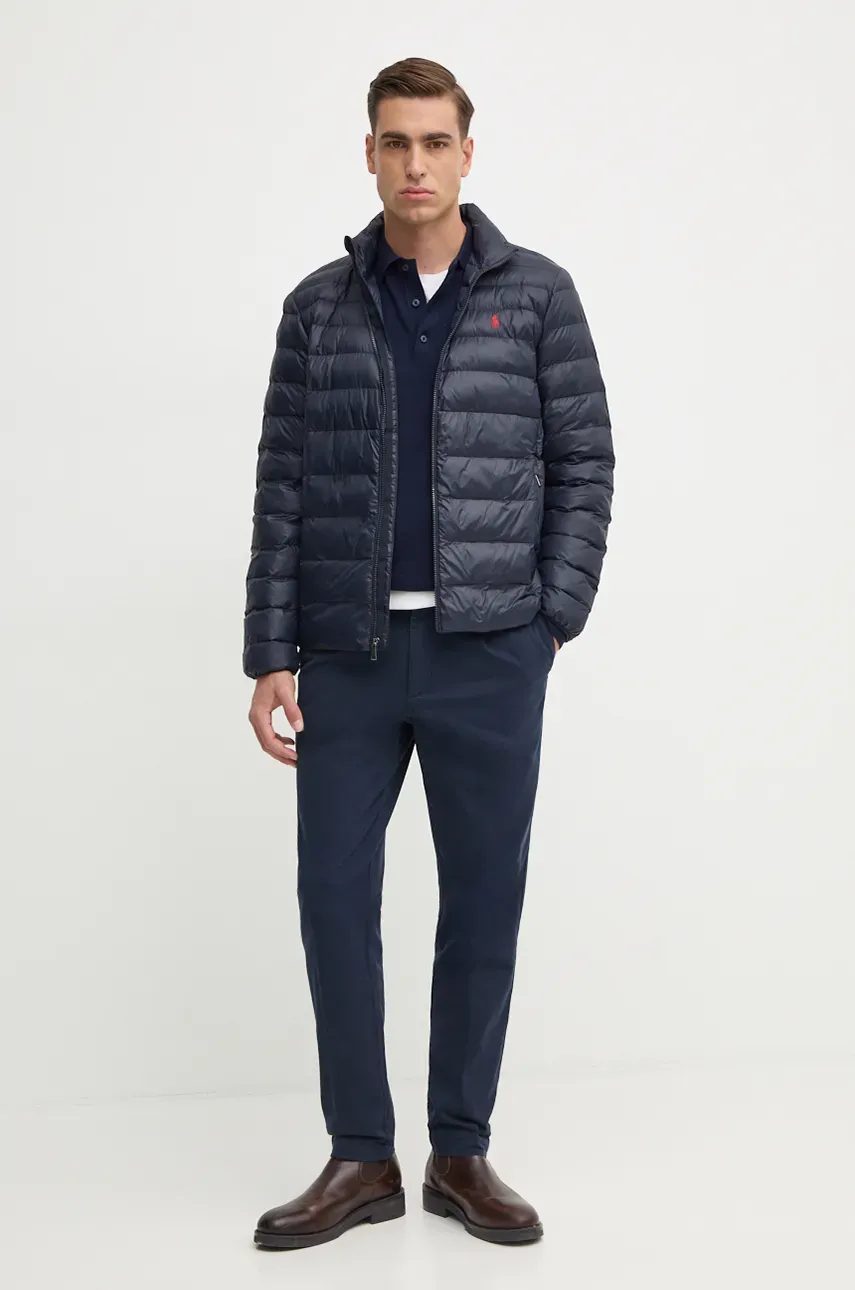 Куртка Polo Ralph Lauren мужская цвет синий переходная 710940238 Куртка Polo Ralph Lauren мужская цвет синий переходная 710940238
