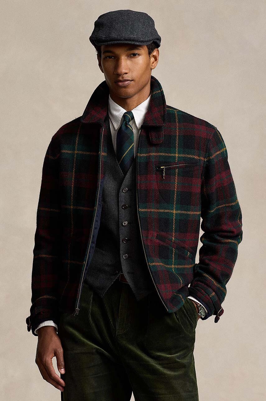 

Вълнено яке Polo Ralph Lauren преходен модел 710850709, Многоцветен