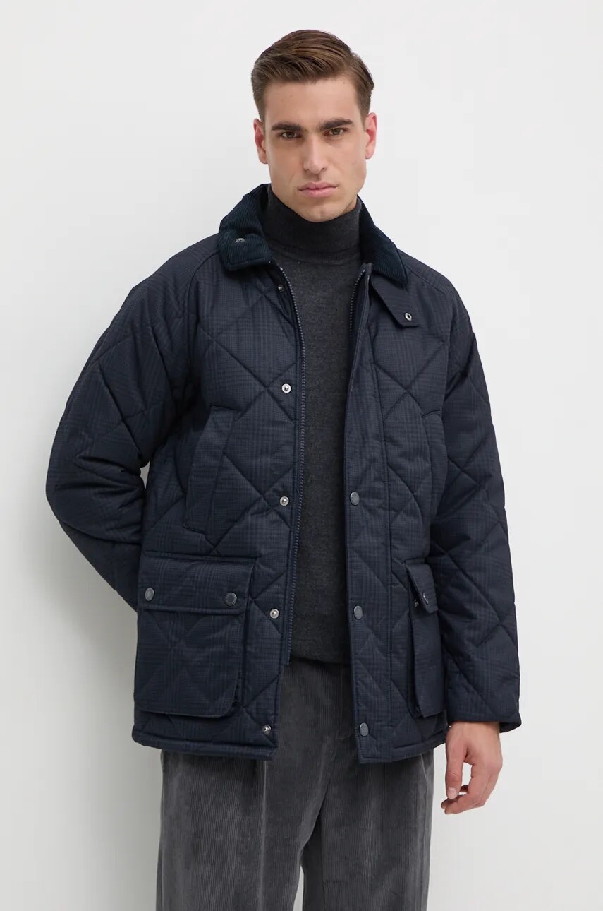 

Яке Barbour Winter Bedale в тъмносиньо преходен модел MQU1807, Тъмносин