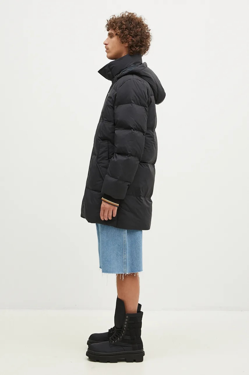 Пуховая куртка Paul Smith мужская цвет чёрный зимняя M1R-076Z-N02496 Пуховая куртка Paul Smith мужская цвет чёрный зимняя M1R-076Z-N02496