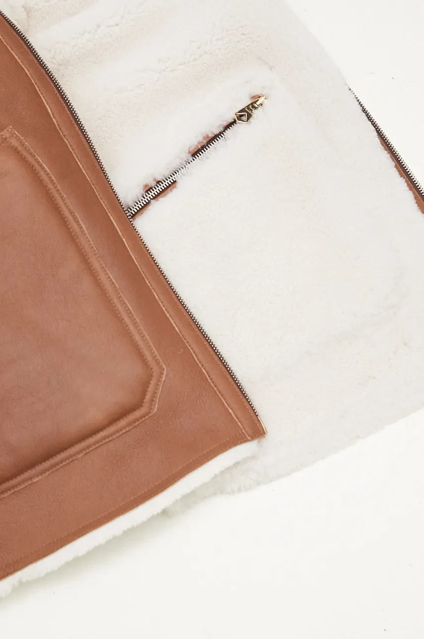 Obojstranná kožená bunda Paul Smith