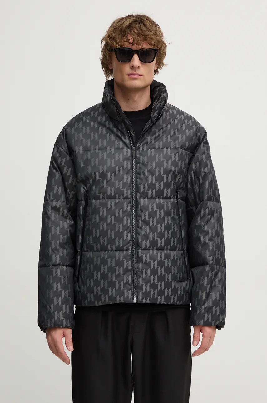 Куртка Karl Lagerfeld чоловіча колір сірий зимова 544529.505018 