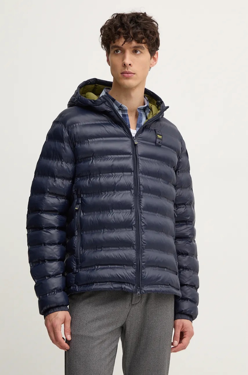 

Яке Blauer в синьо преходен модел 24WBLUC02058, Тъмносин