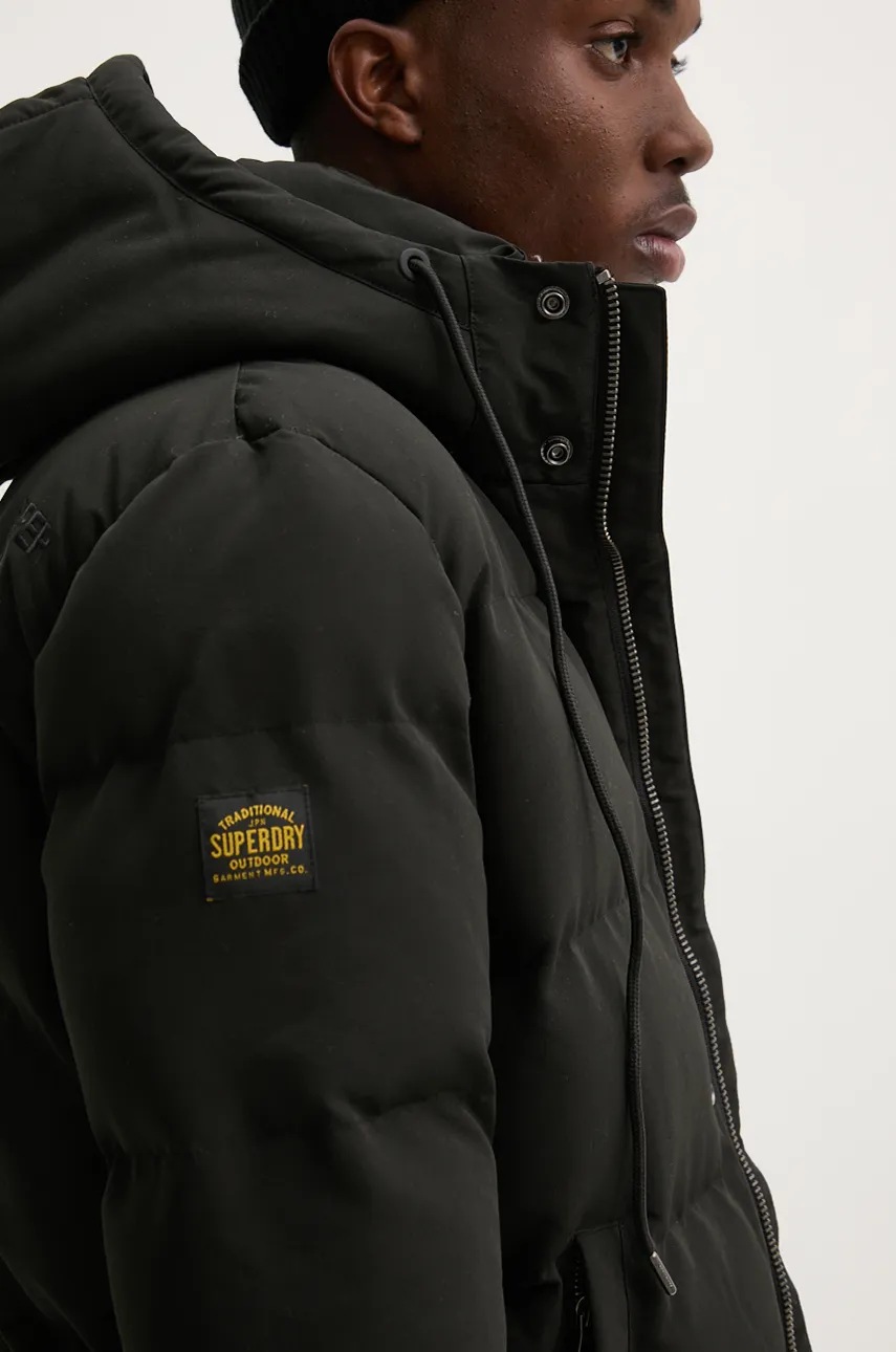 

Яке Superdry в черно зимен модел M5011743A-12A, Черен