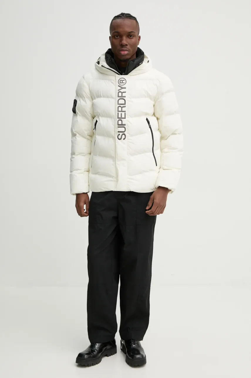 Куртка Superdry мужская цвет бежевый зимняя M5011902A-71D Куртка Superdry мужская цвет бежевый зимняя M5011902A-71D