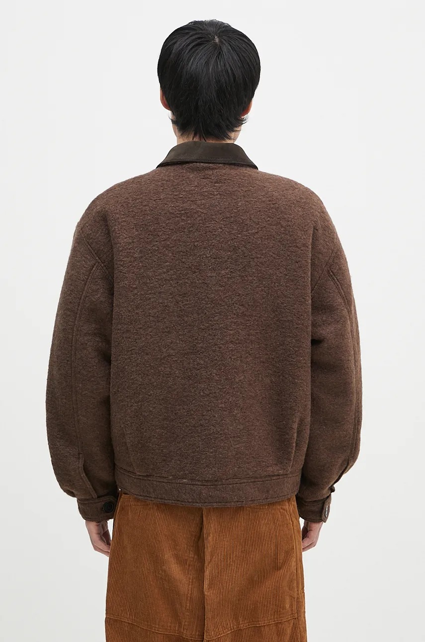 Vlnená bunda Filling Pieces Box Jacket