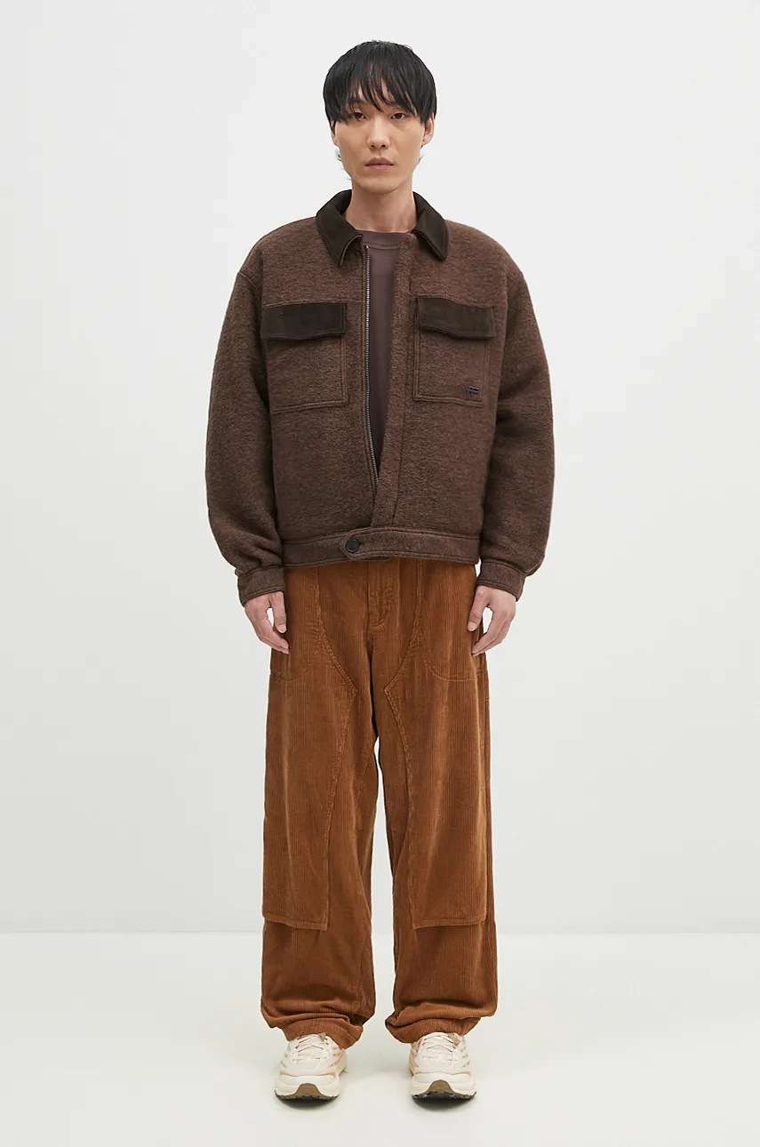 Μάλλινο μπουφάν Filling Pieces Box Jacket φωτογραφία