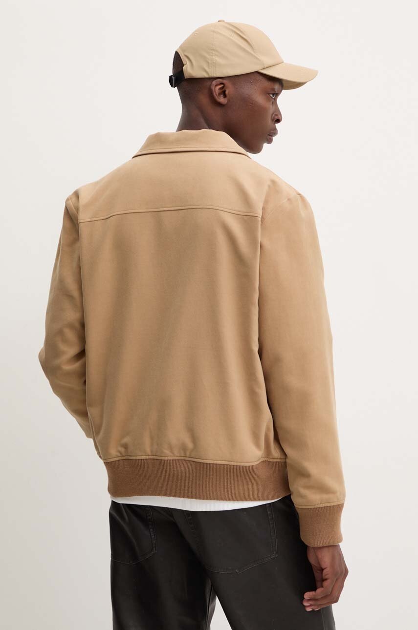 A.P.C. pamut kabát blouson gilles bézs, átmeneti, COHAK.H02706 termék 2. képe
