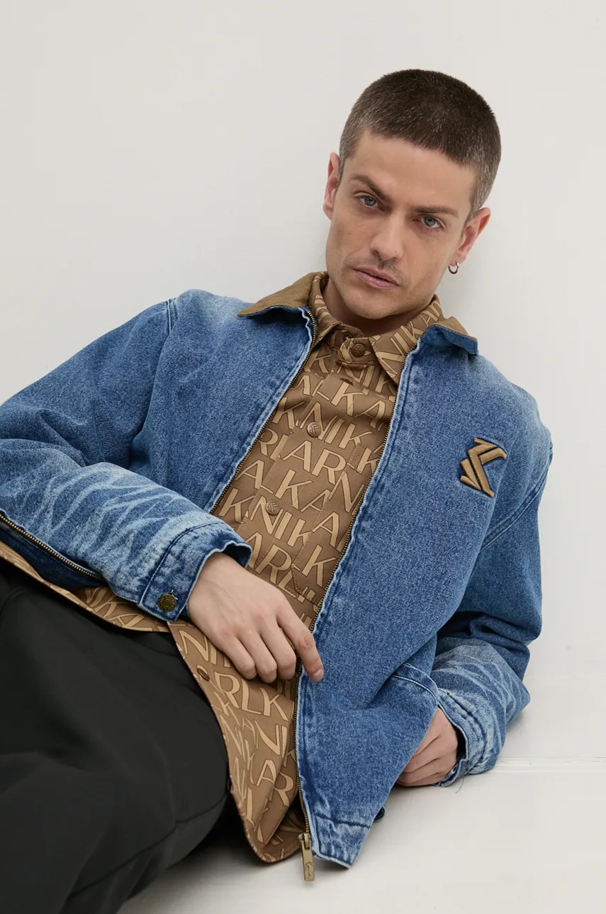 Τζιν μπουφάν Karl Kani ανδρικό, 60770005 φωτογραφία