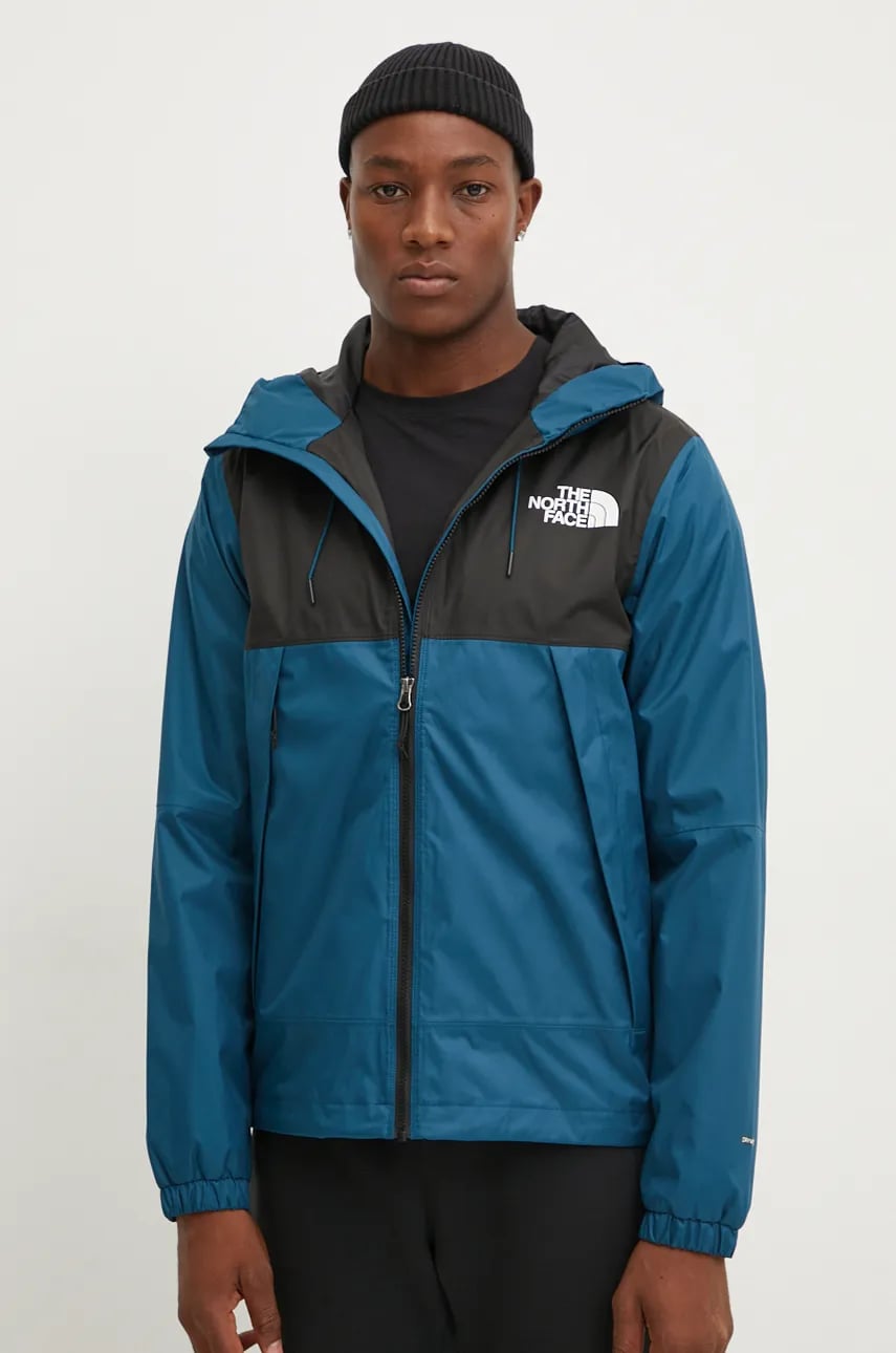 The North Face jacheta de exterior Mountain Q culoarea turcoaz, NF0A5IG21NO1 The North Face jacheta de exterior Mountain Q culoarea turcoaz, NF0A5IG21NO1