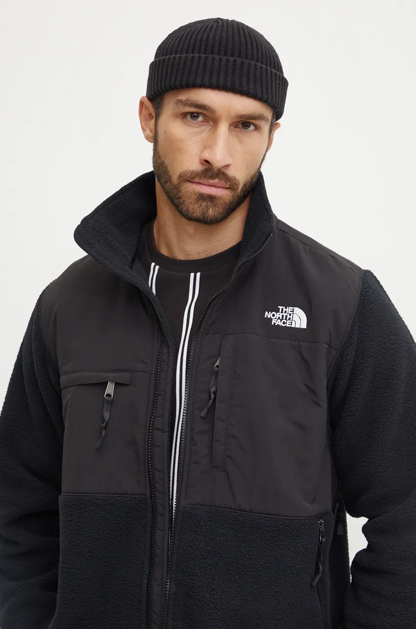 Μπουφάν The North Face Retro Denali Jacket χρώμα: μαύρο, NF0A88XHJK31 φωτογραφία