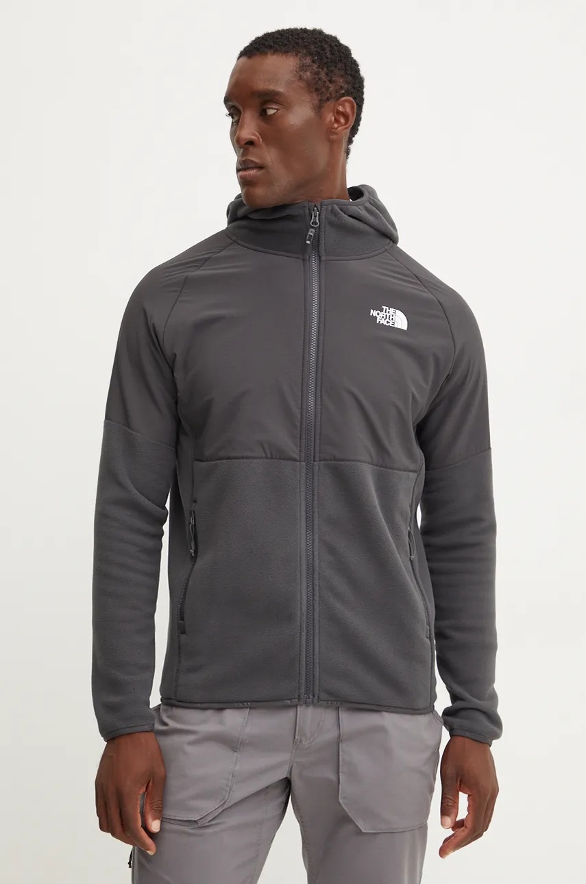 

Спортен суичър The North Face Glacier Heavyweight в сиво NF0A89JJ03B1, Сив