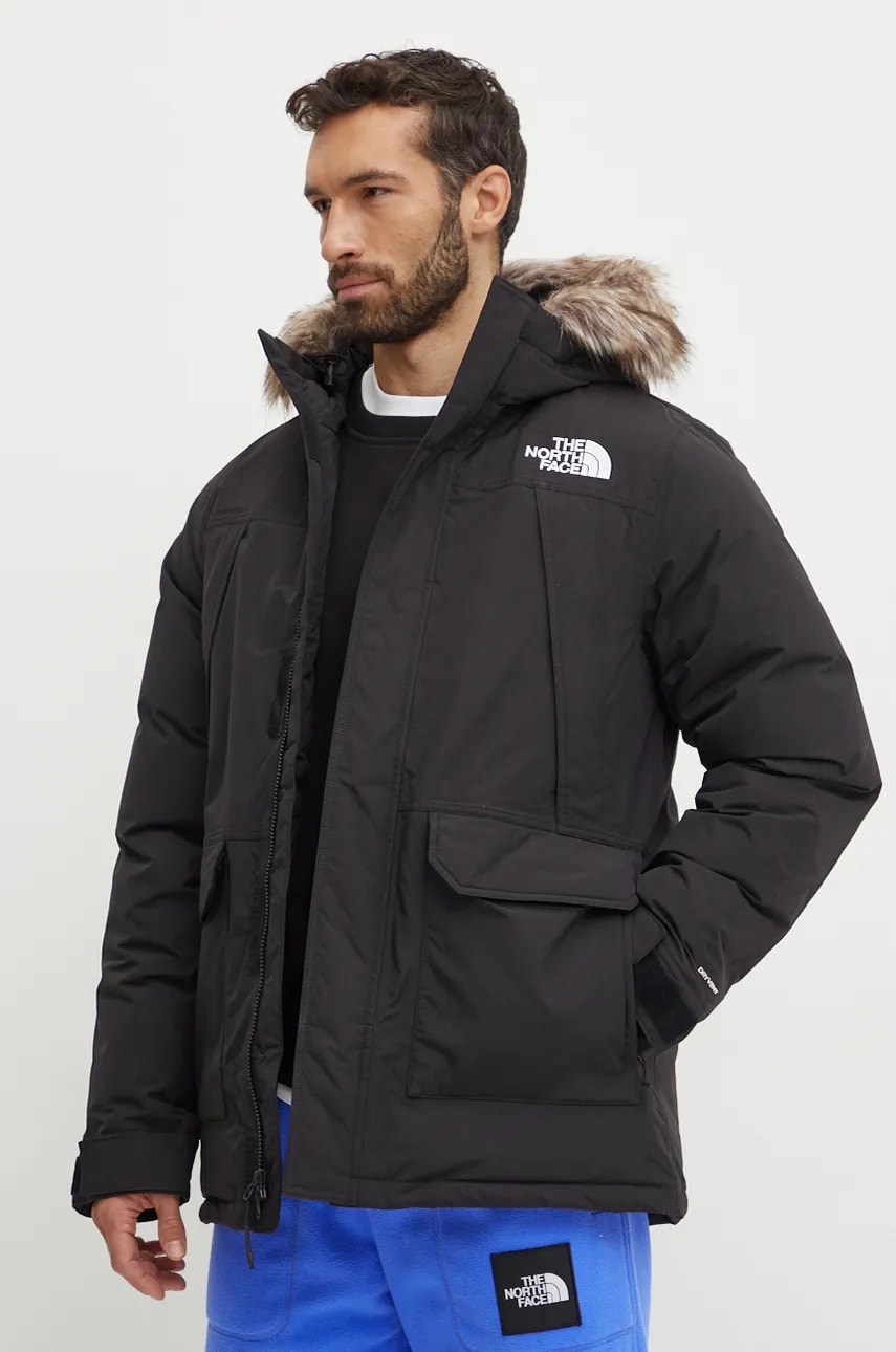 The North Face geaca de puf McMurdo barbati, culoarea negru, de iarna, NF0A5GJF4H01 The North Face geaca de puf McMurdo barbati, culoarea negru, de iarna, NF0A5GJF4H01