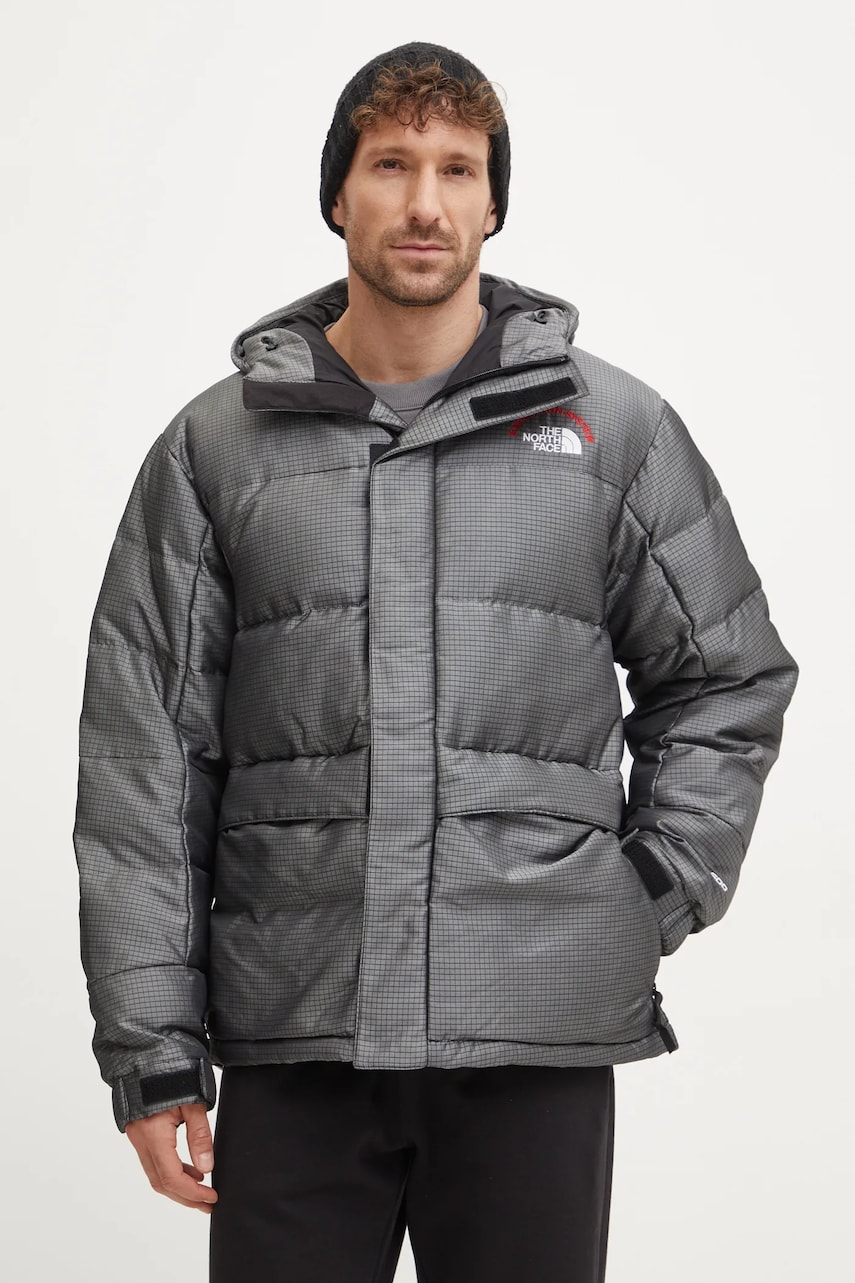 The North Face geaca de puf TNF x 30th Years HMLYN barbati, culoarea gri, de iarna, NF0A88XE1OA1 The North Face geaca de puf TNF x 30th Years HMLYN barbati, culoarea gri, de iarna, NF0A88XE1OA1