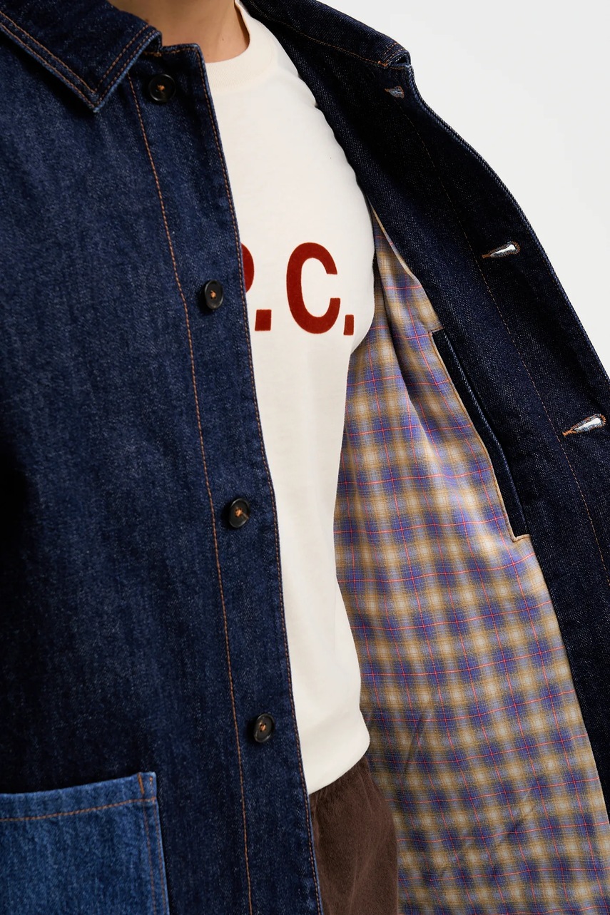 Džínová bunda A.P.C. Veste Anthonin (obrázek 6)