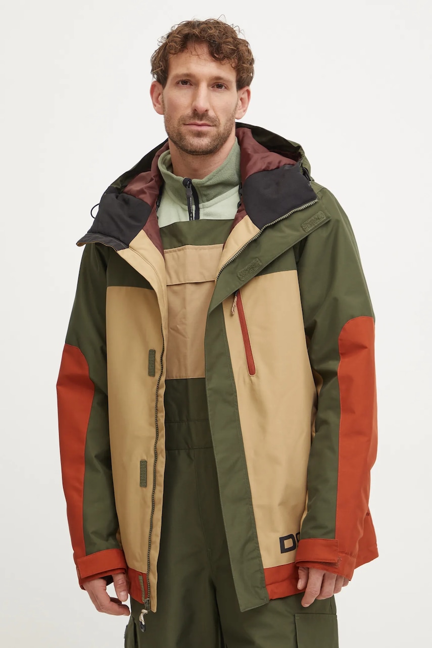 DC geaca Defiant culoarea verde, ADYTJ03084 - 0 | YEO