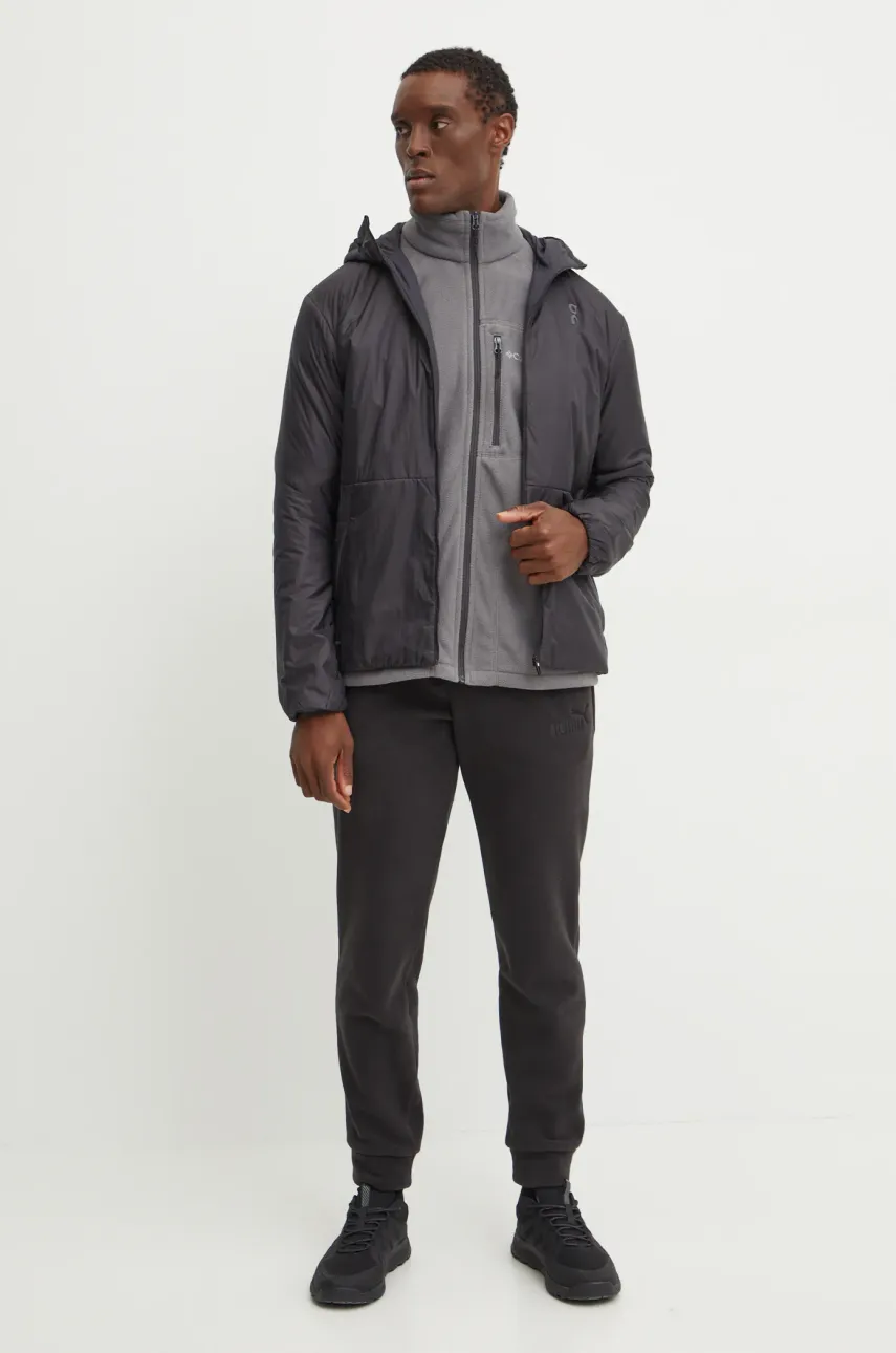 Спортивная куртка ON running Trek цвет чёрный переходная 1ME30170553 Спортивная куртка ON running Trek цвет чёрный переходная 1ME30170553