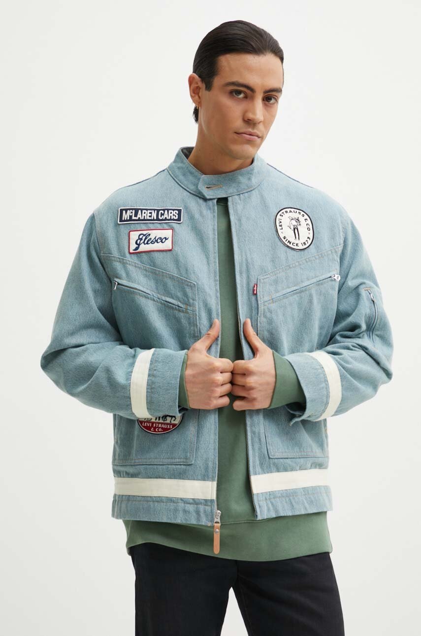 

Дънково яке Levi's Levi’s x McLaren в синьо преходен модел A8989-0000, Син