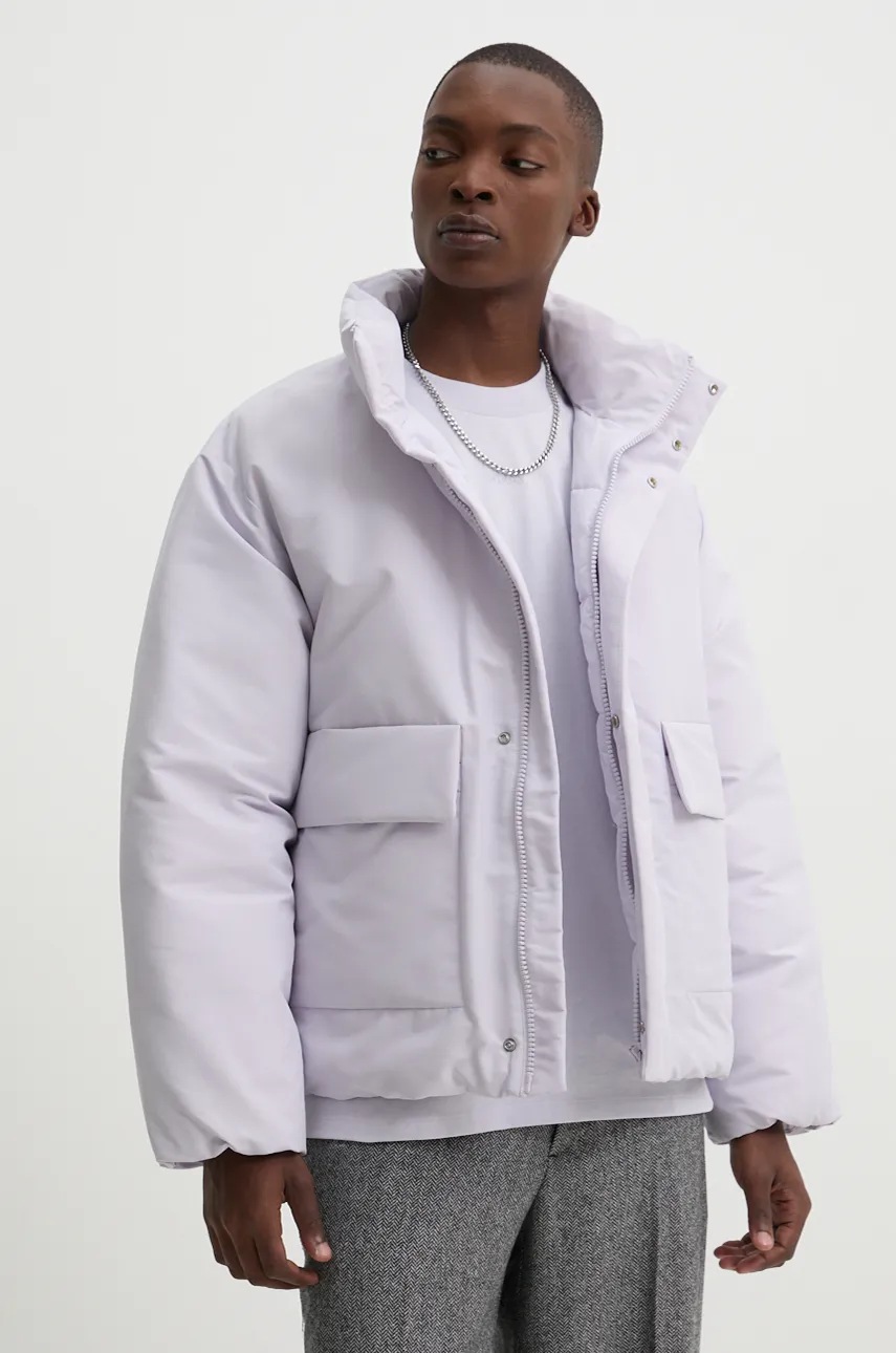 Куртка HUGO чоловіча колір фіолетовий зимова oversize 50521454 