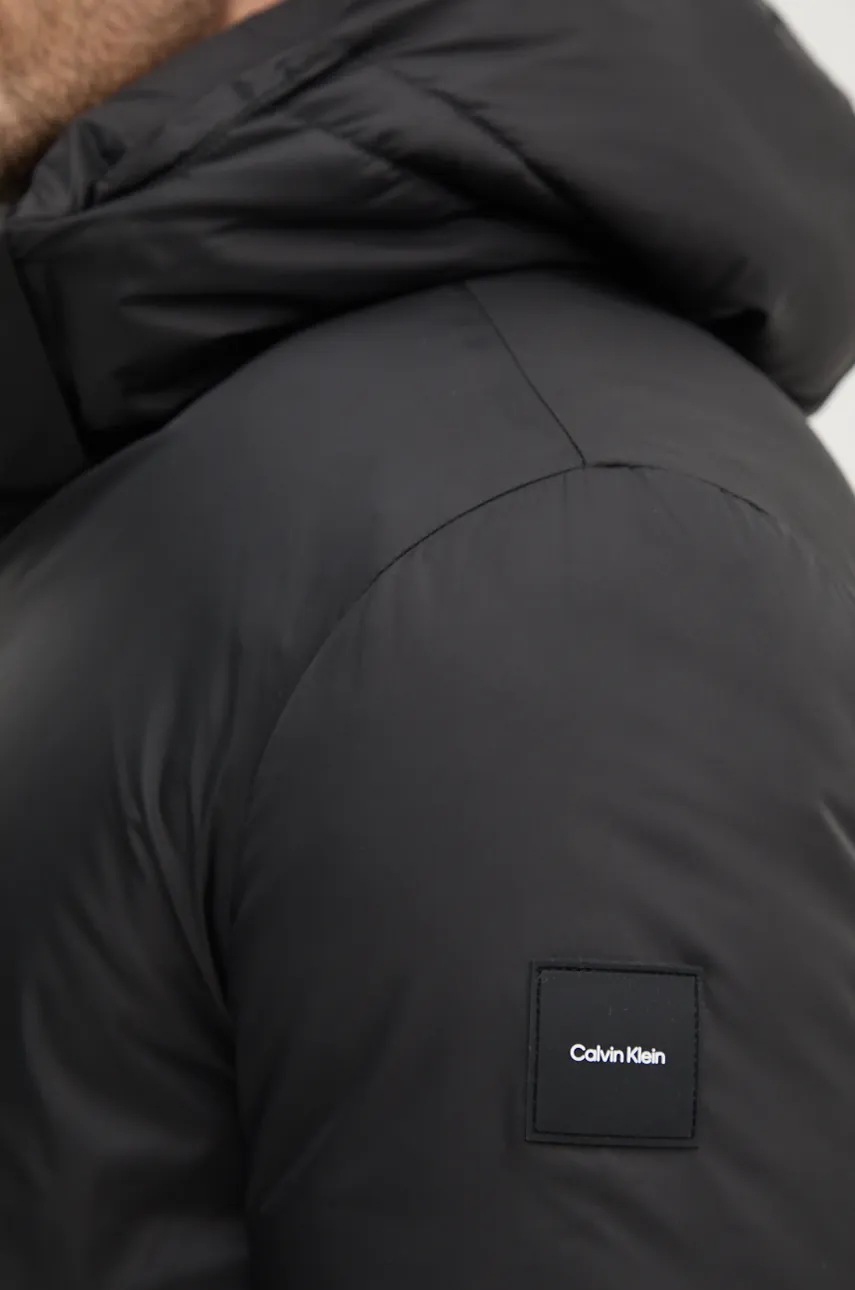 Куртка Calvin Klein чоловіча колір чорний зимова K10K113722 