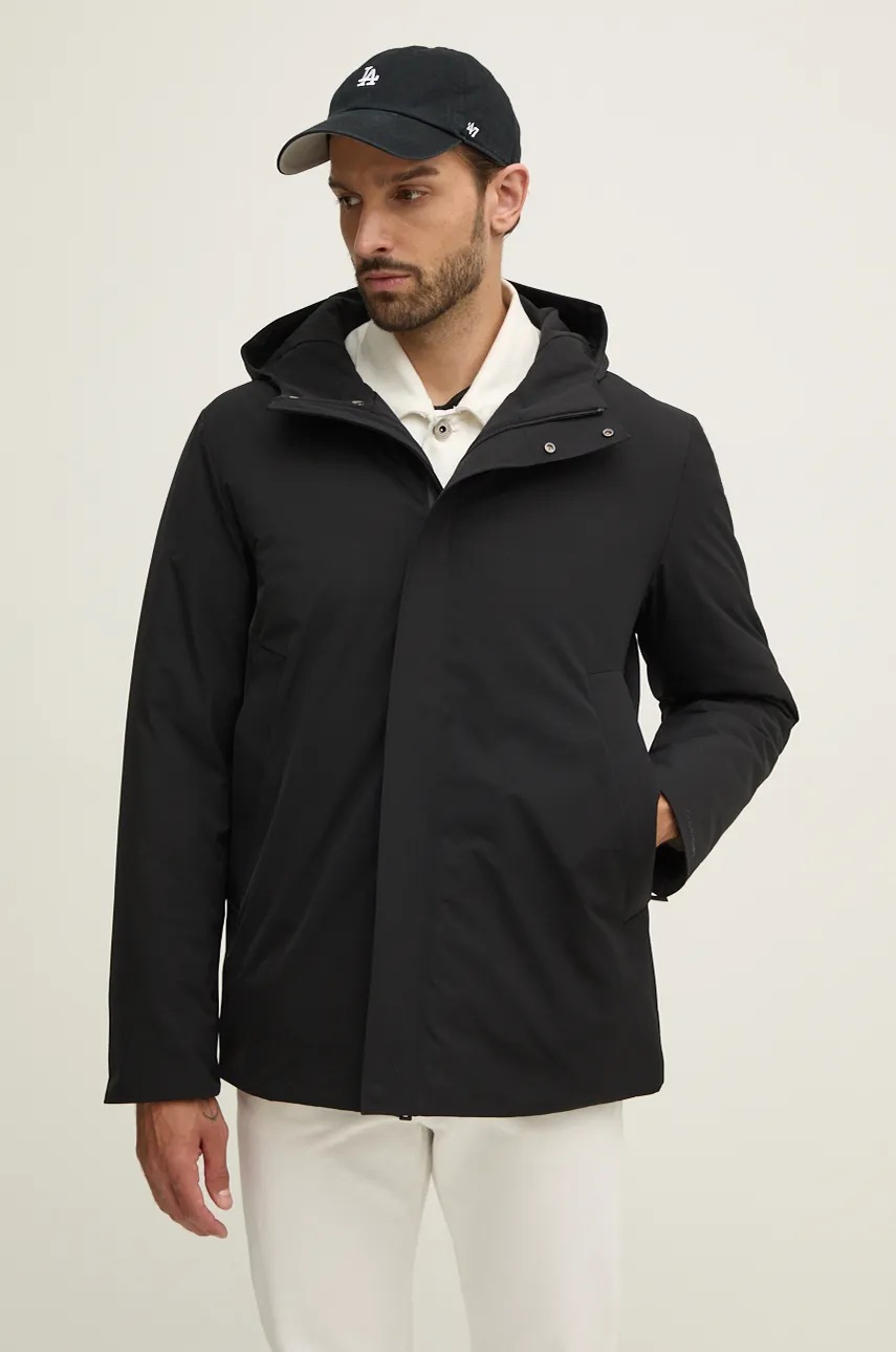 Куртка Calvin Klein чоловіча колір чорний перехідна K10K113726 