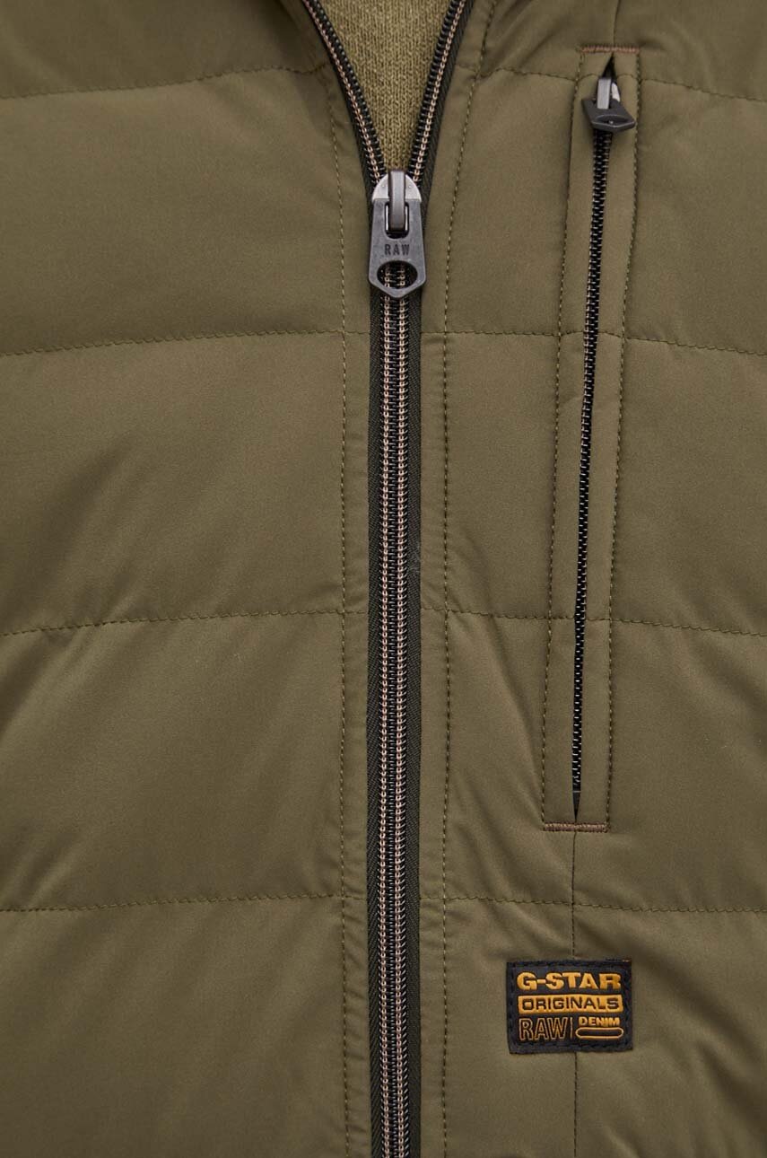 Куртка G-Star Raw чоловіча колір зелений перехідна D24276-D518 