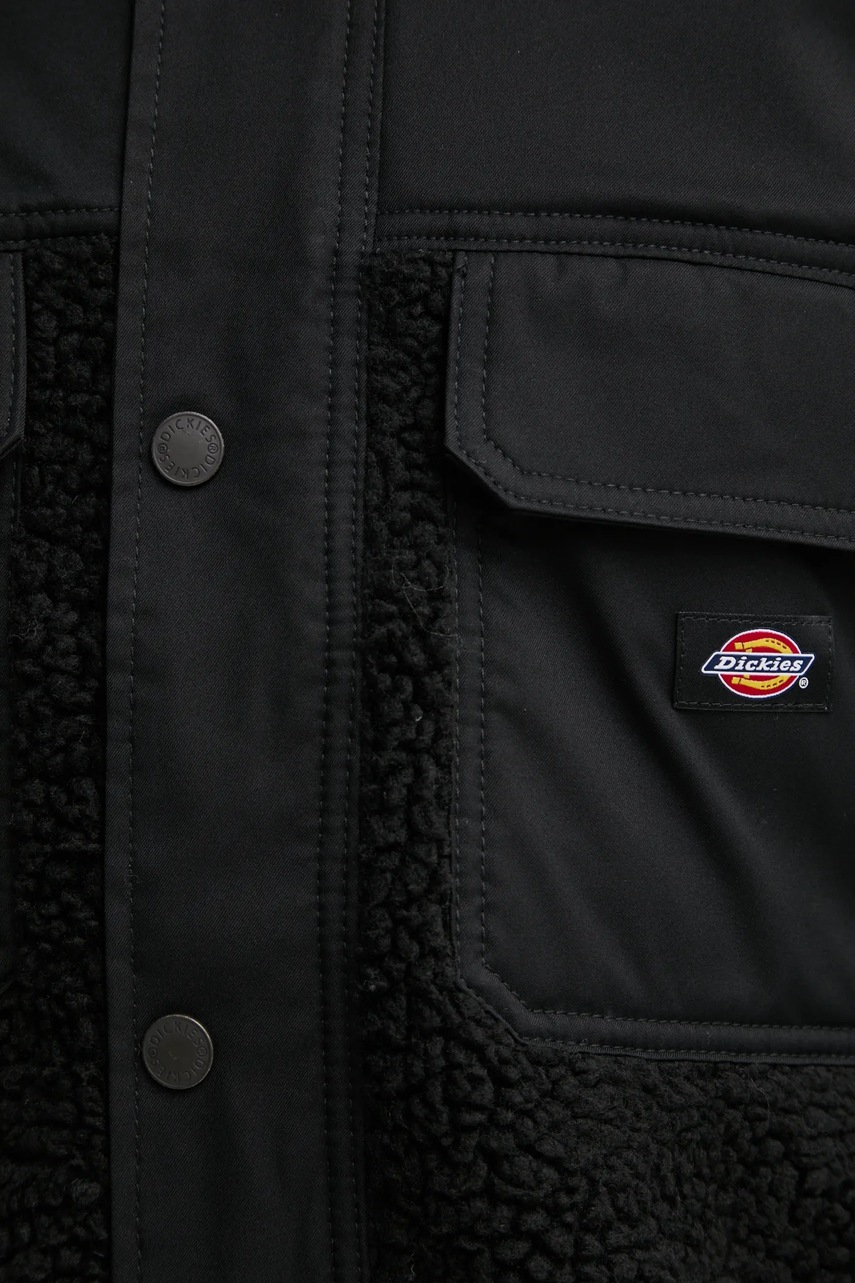 Куртка Dickies PINESDALE чоловіча колір чорний перехідна DK0A4Z2Q 