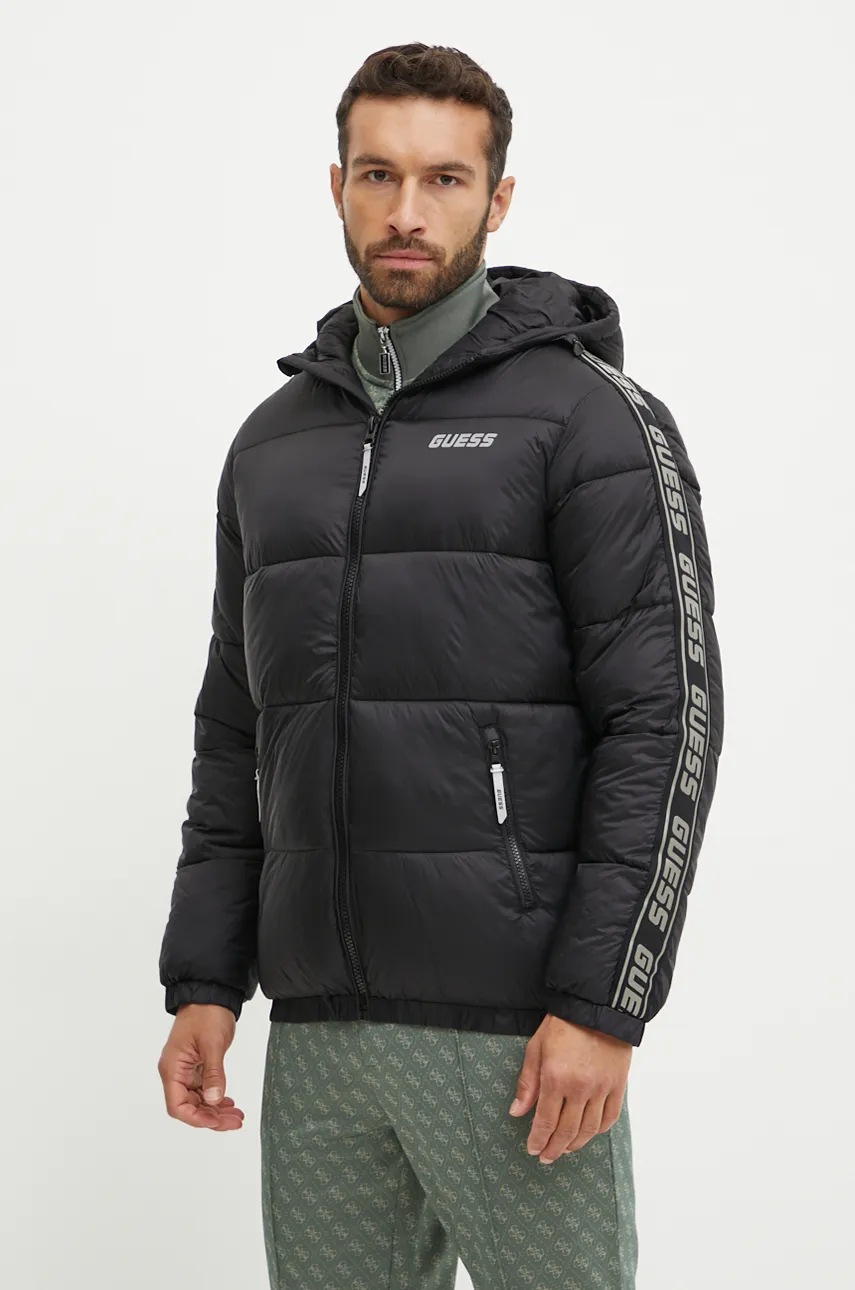 

Яке Guess ARLO в черно зимен модел Z4BL08 WO06I, Черен