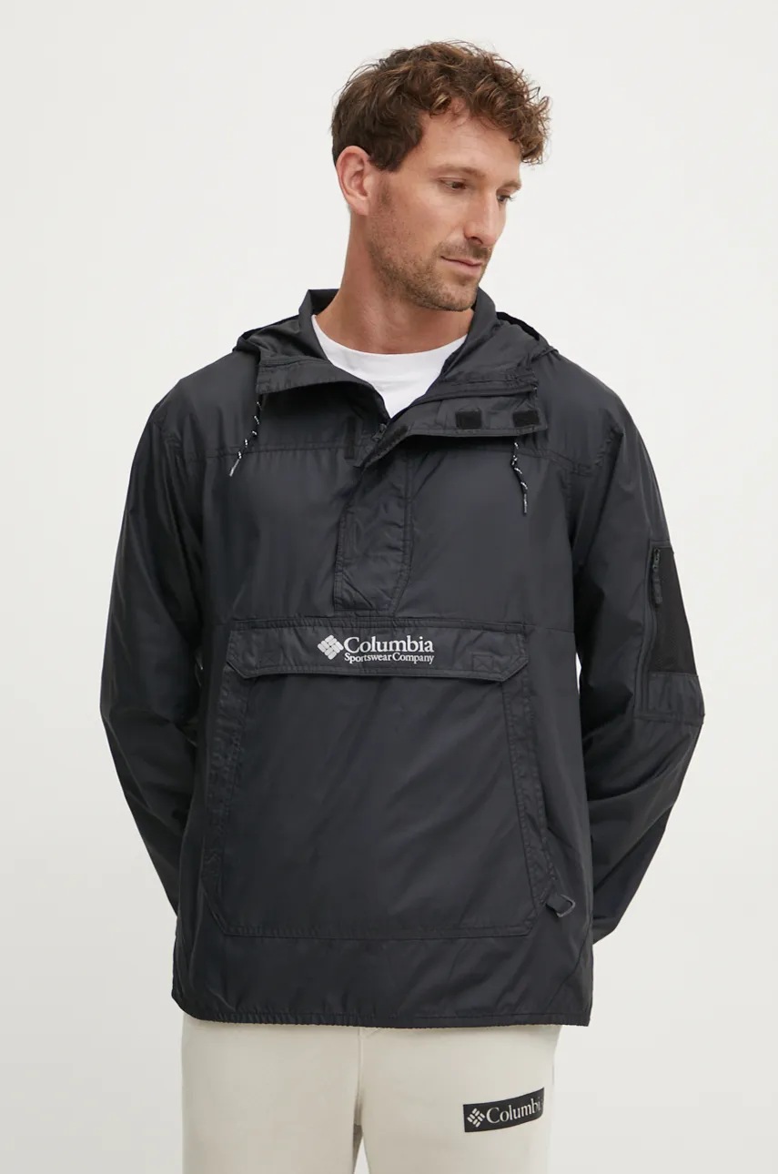 

Яке Columbia Challenger Windbreaker в черно преходен модел 2091001, Черен