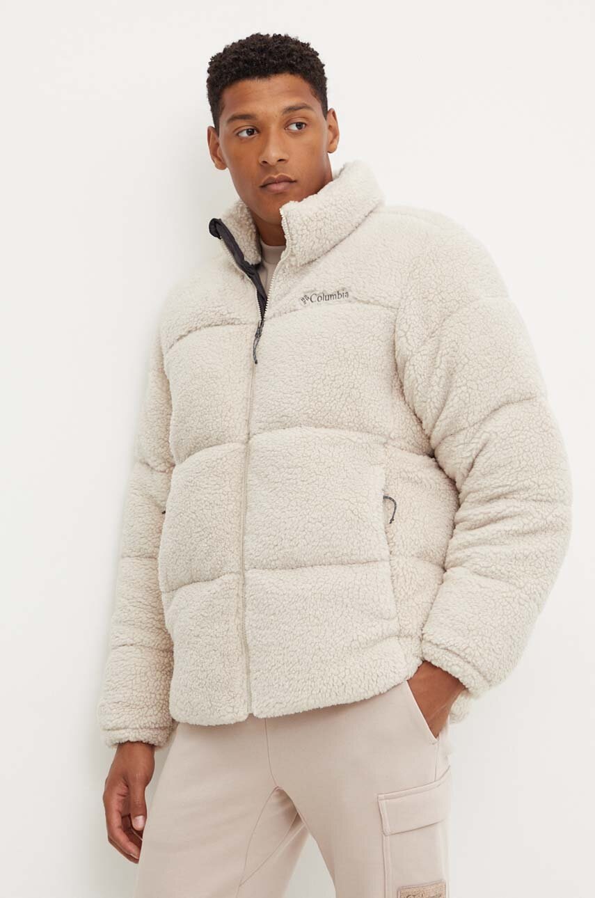 

Яке Columbia Puffect Sherpa в бежово зимен модел 2086841, Бежов