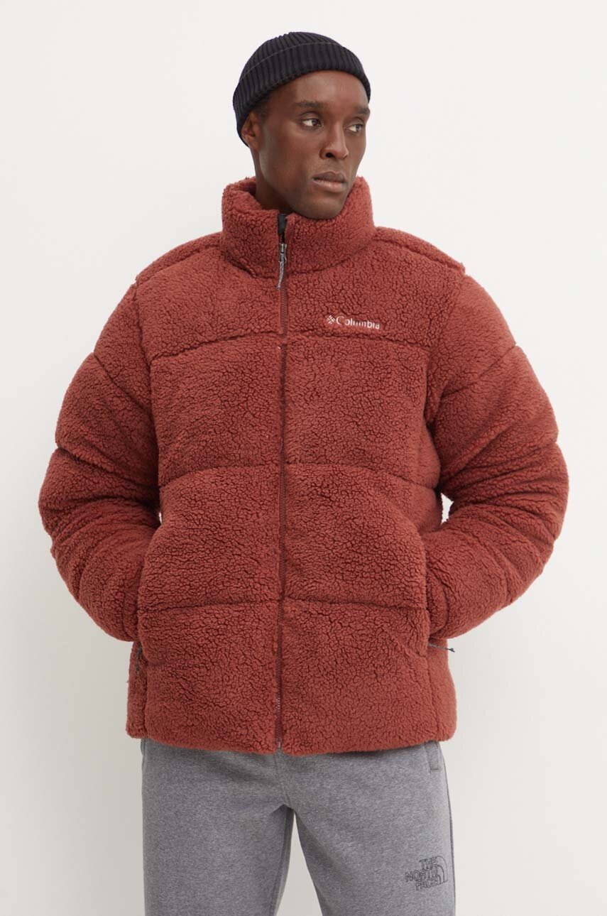 

Яке Columbia Puffect Sherpa в бордо зимен модел 2086841