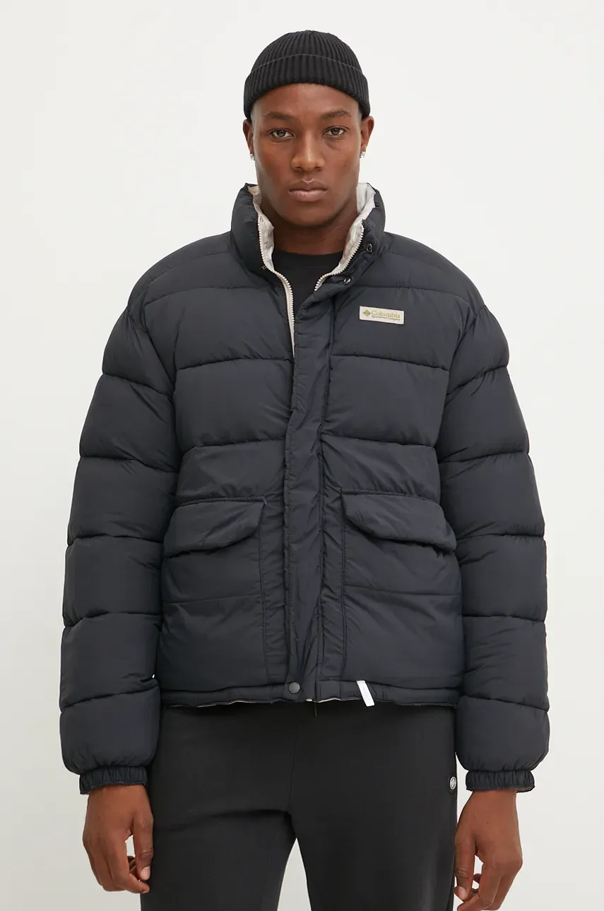 Двусторонняя куртка Columbia Wallowa Reversible мужская цвет чёрный зимняя 2090721 Двусторонняя куртка Columbia Wallowa Reversible мужская цвет чёрный зимняя 2090721