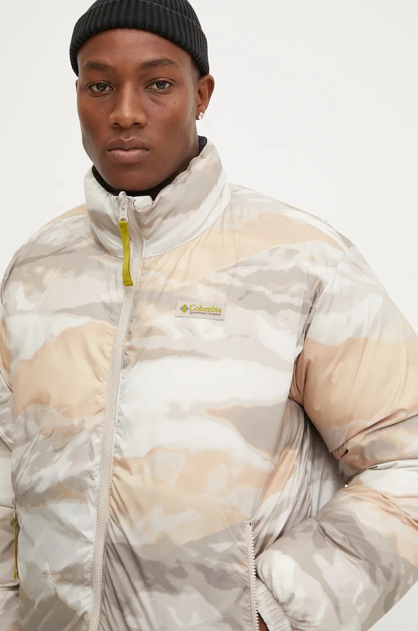 Μπουφάν δυο όψεων Columbia Wallowa Reversible ανδρικό, χρώμα: μαύρο, 2090721 φωτογραφία