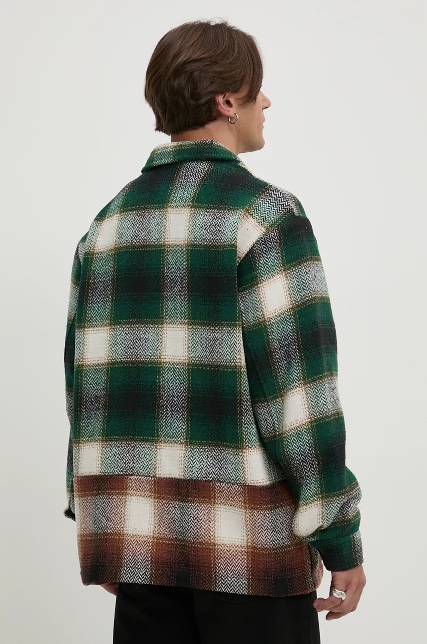Desigual ingkabát ABRAHAN zöld, átmeneti, 24WMEW04 termék 2. képe