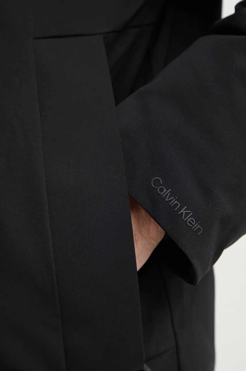 Куртка Calvin Klein чоловіча колір чорний зимова K10K113457 