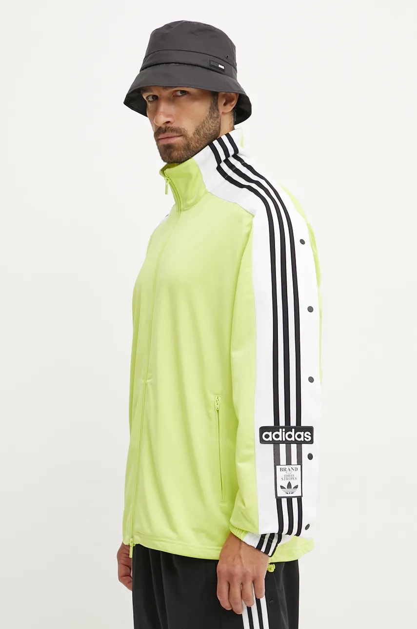 adidas Originals bluza barbati, culoarea verde, modelator, JN0811 adidas Originals bluza barbati, culoarea verde, modelator, JN0811