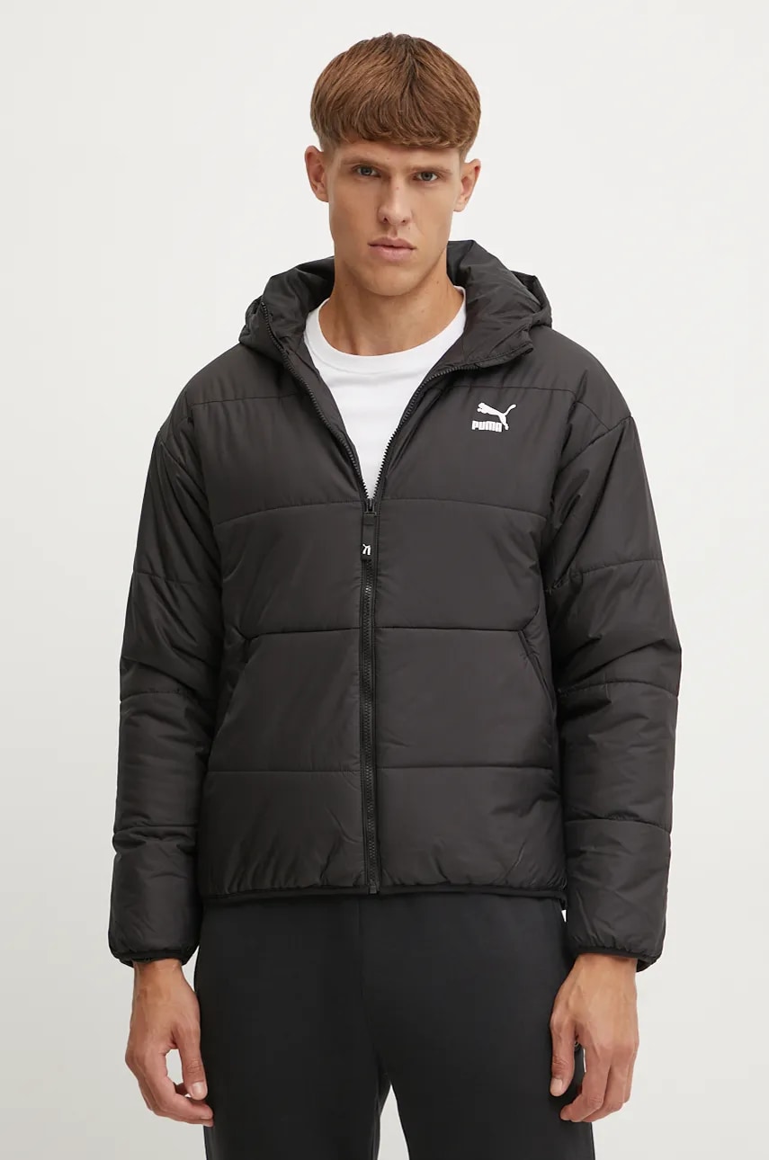 Puma geaca barbati, culoarea negru, de iarna, 621675 Puma geaca barbati, culoarea negru, de iarna, 621675