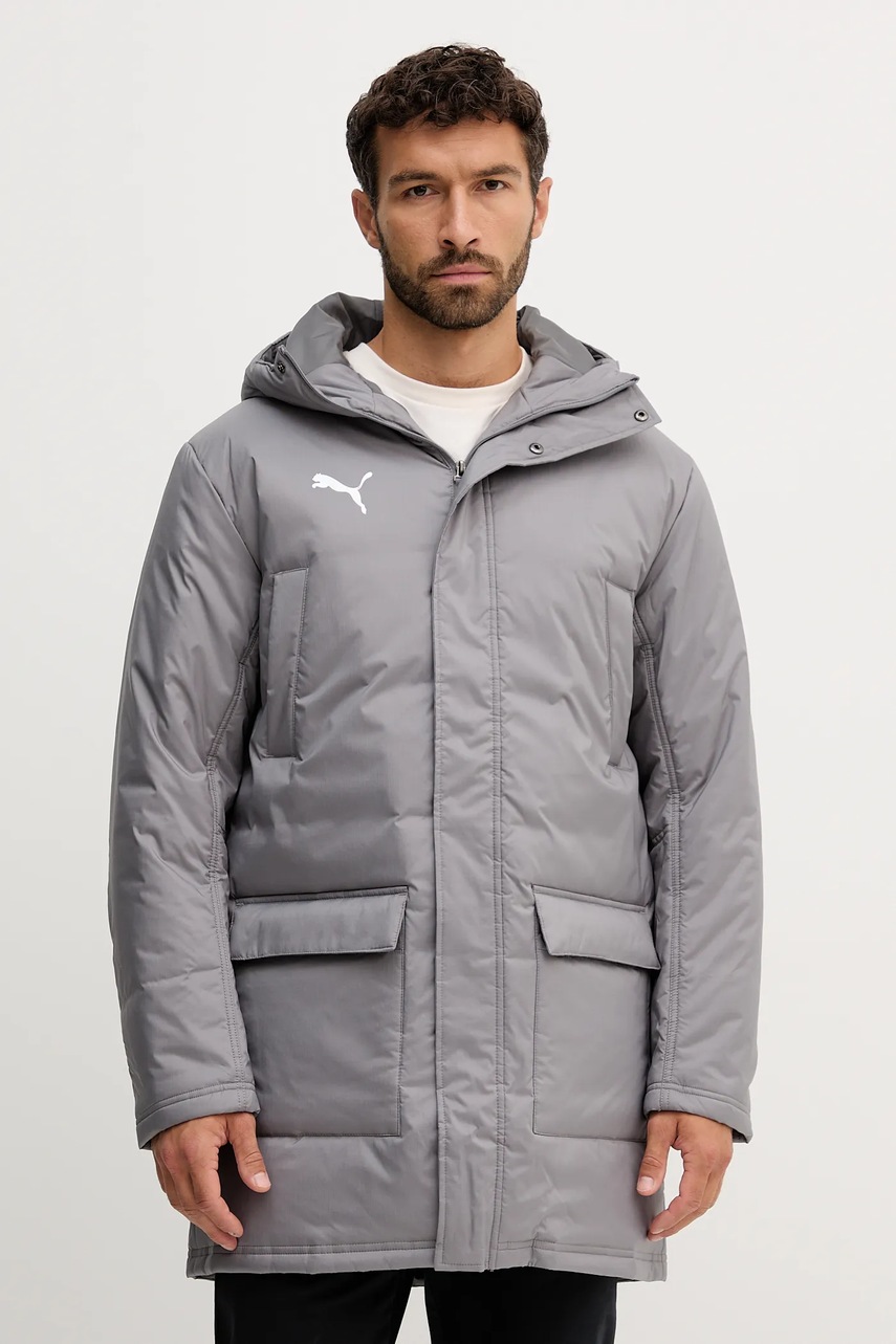 Puma geacă culoarea bleumarin, de iarnă, 658569