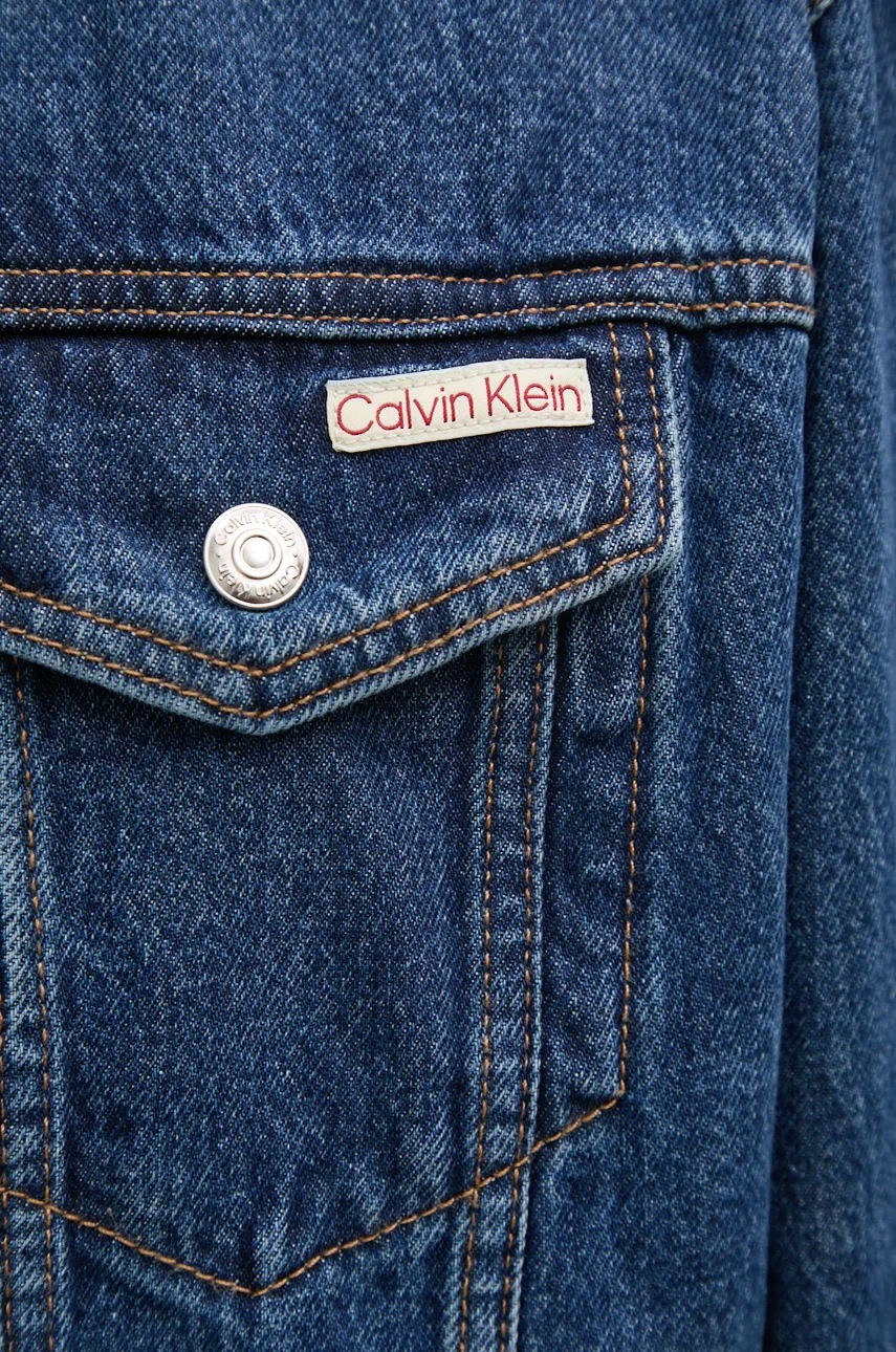 Τζιν μπουφάν Calvin Klein Jeans ανδρικό, 00040EM719 φωτογραφία