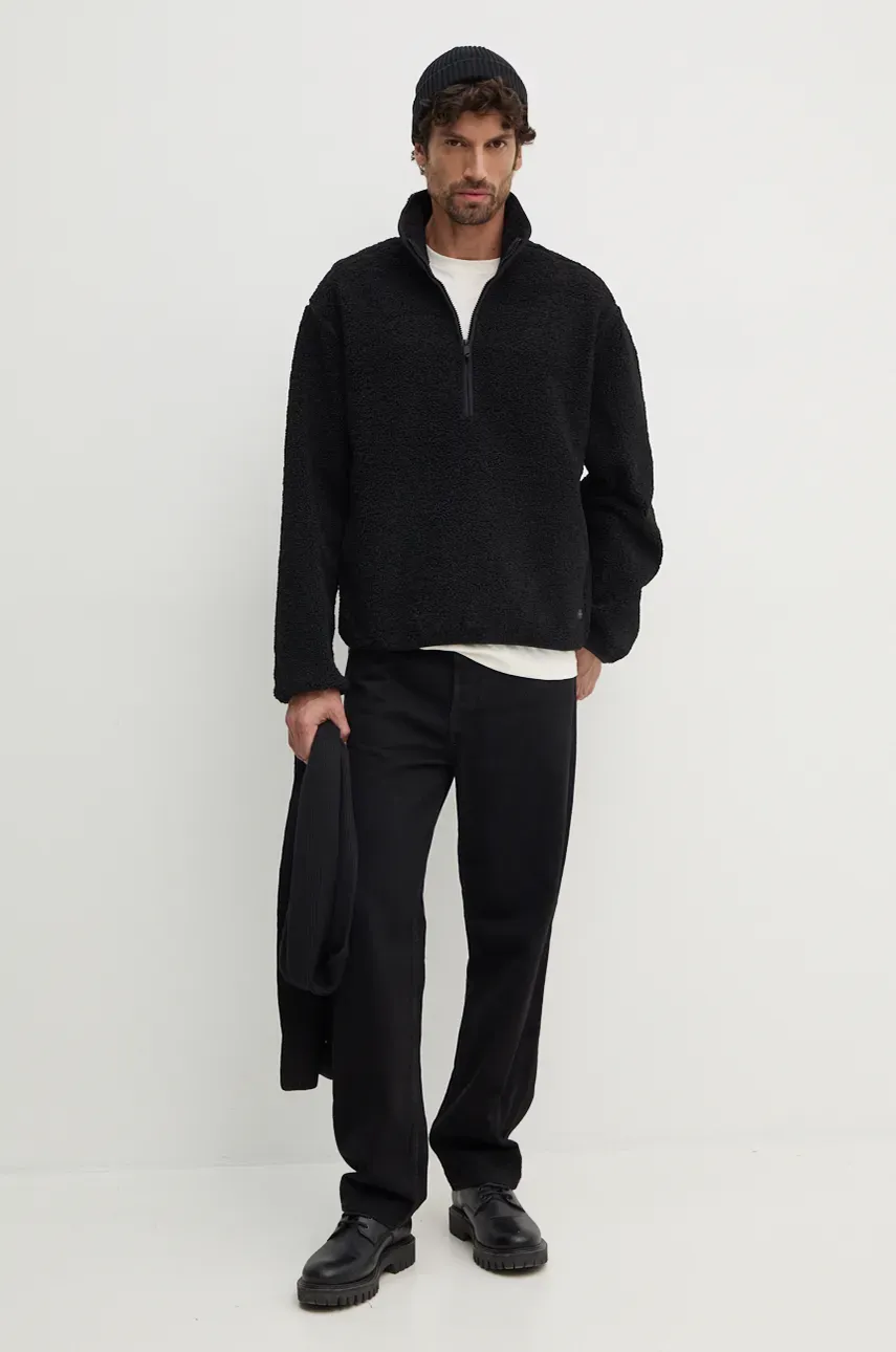 Кофта Calvin Klein Jeans мужская цвет чёрный однотонная J30J326679 Кофта Calvin Klein Jeans мужская цвет чёрный однотонная J30J326679