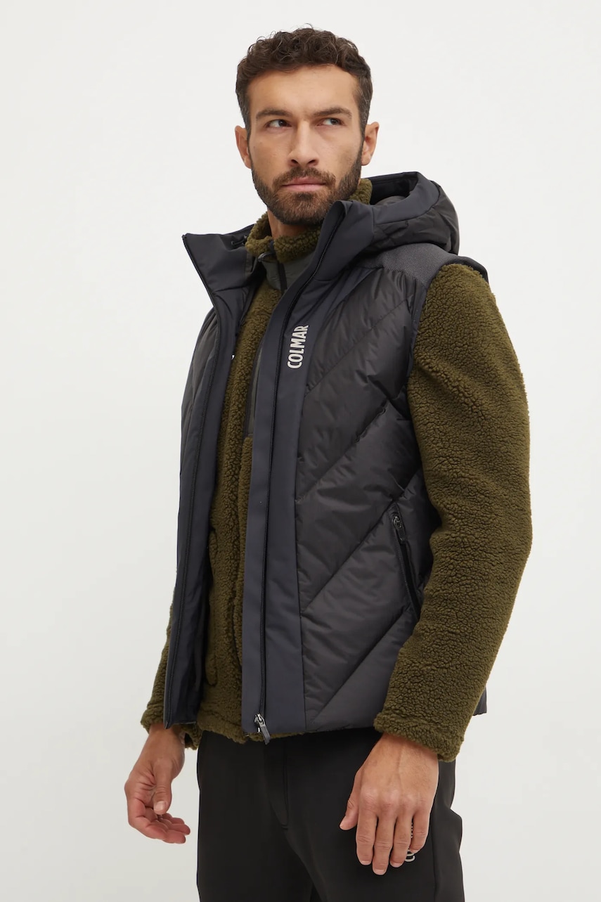 Colmar vestă de puf bărbați, culoarea negru, de iarnă, 1096.7XB Colmar vestă de puf bărbați, culoarea negru, de iarnă, 1096.7XB