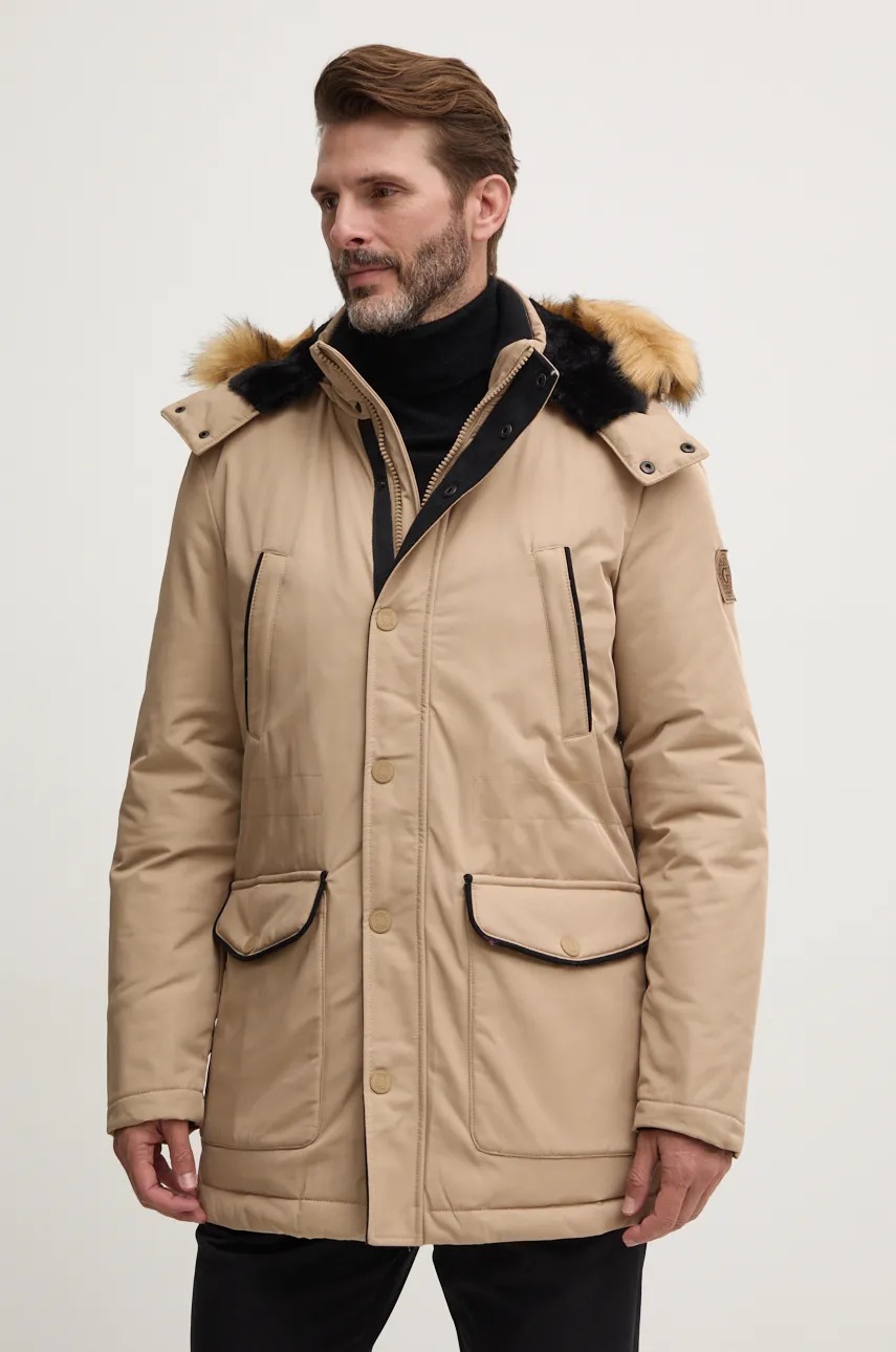 

Яке Guess в бежово зимен модел M4BL41.WGJP2, Бежов