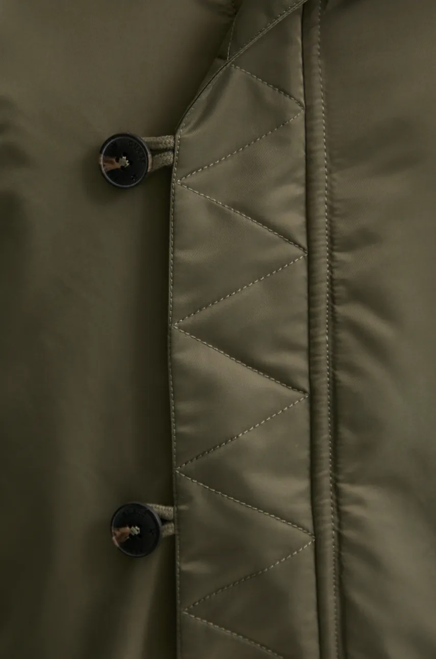 Μπουφάν Guess Jeans χρώμα: πράσινο, M4BL22 WG932 φωτογραφία