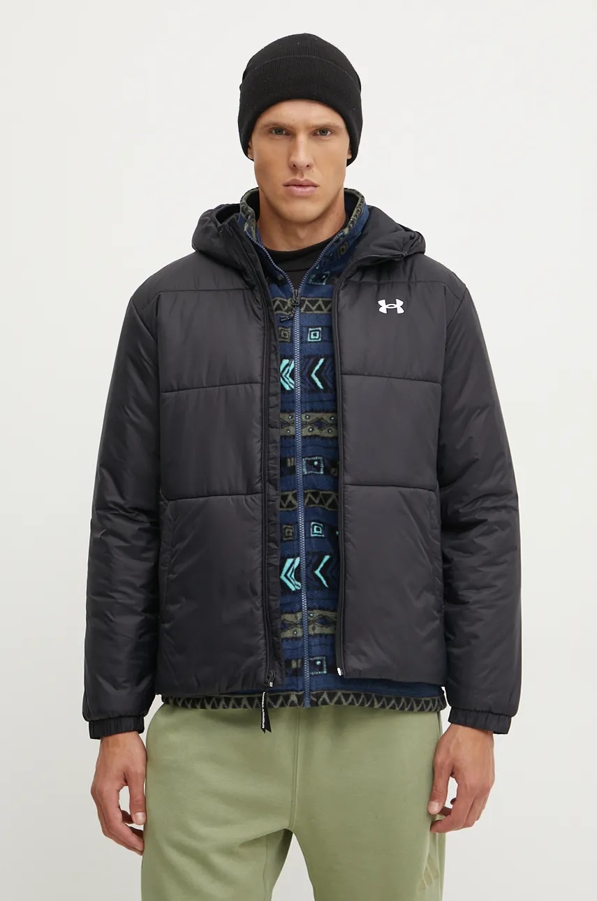 

Яке Under Armour INSULATED в черно зимен модел 1389182, Черен