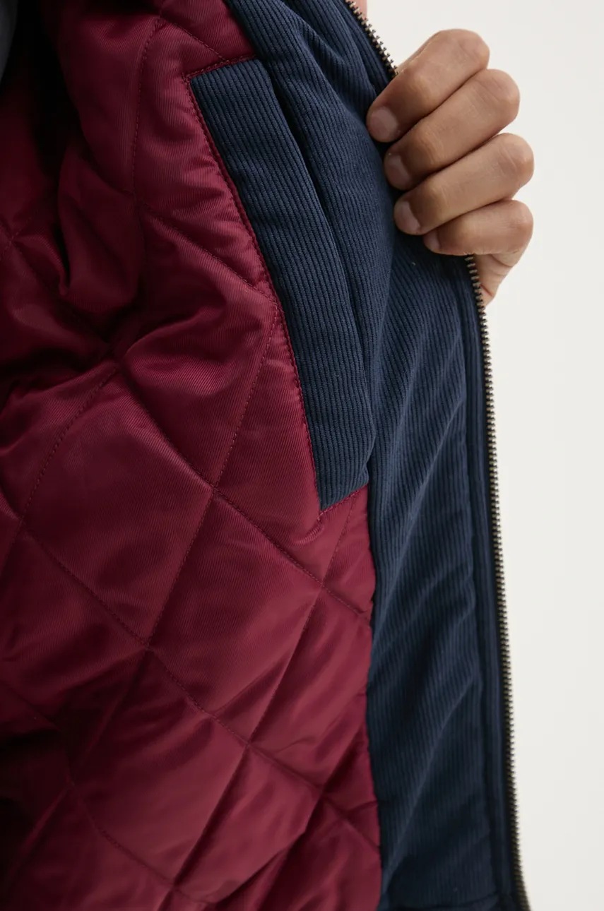 Μπουφάν Tommy Jeans χρώμα: ναυτικό μπλε, DM0DM19626 φωτογραφία