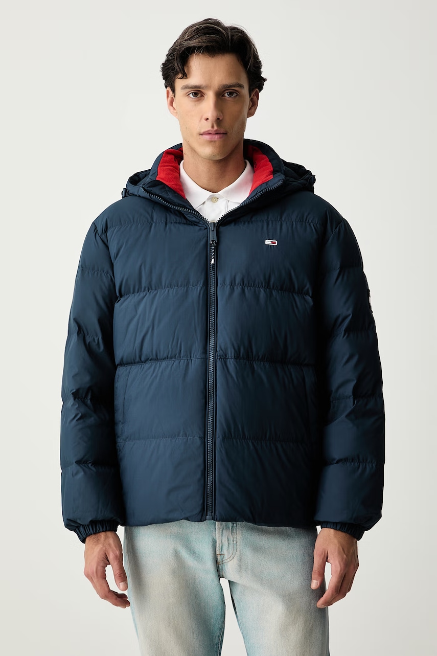 Tommy Jeans kurtka puchowa męska granatowa DM0DM19786