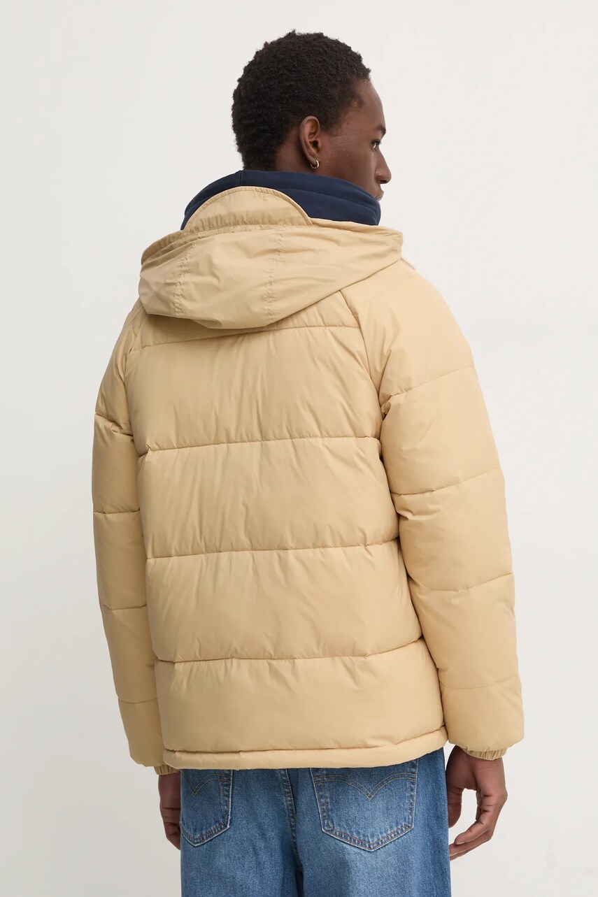 Tommy Jeans rövid kabát férfi, barna, téli, DM0DM20003 termék 2. képe