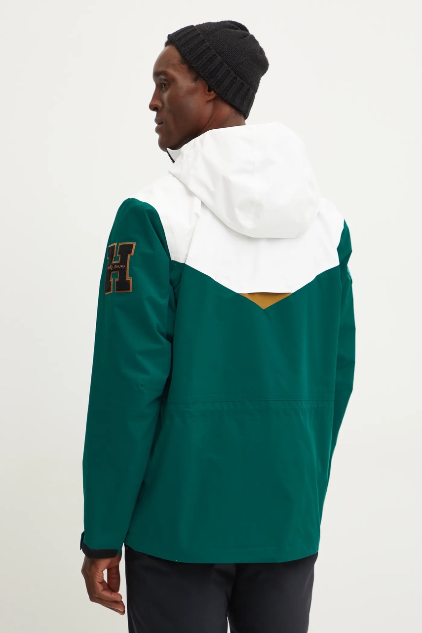Helly Hansen síkabát Apres Anorak zöld, 65980 termék 2. képe